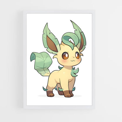 ap-leafeon-3 cadre Blanc