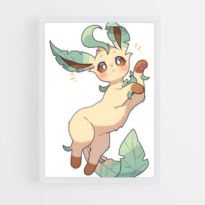 ap-leafeon-6 cadre Blanc