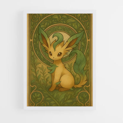 ap-leafeon-9 cadre Blanc