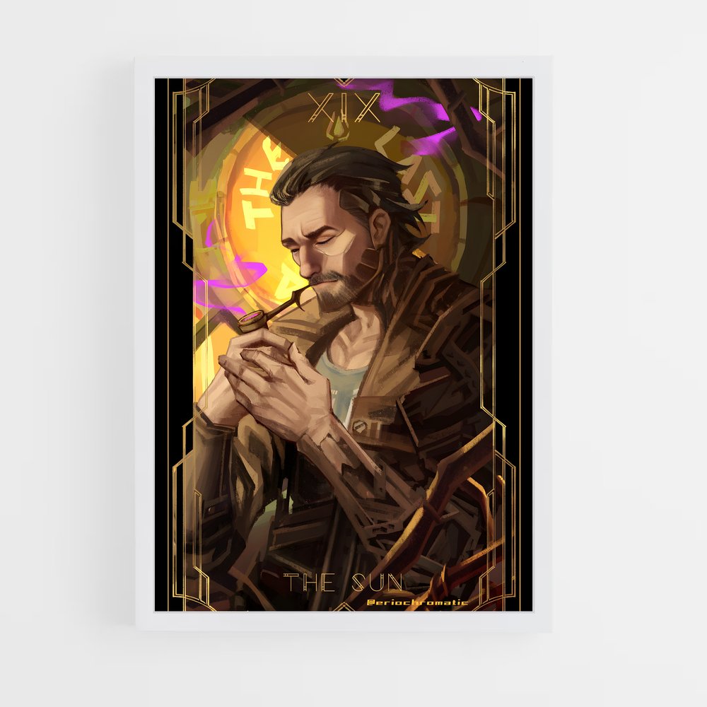 ap-league of legends-5 cadre Blanc