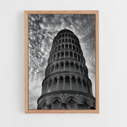 ap-leaning tower pisa-10 cadre Bois clair