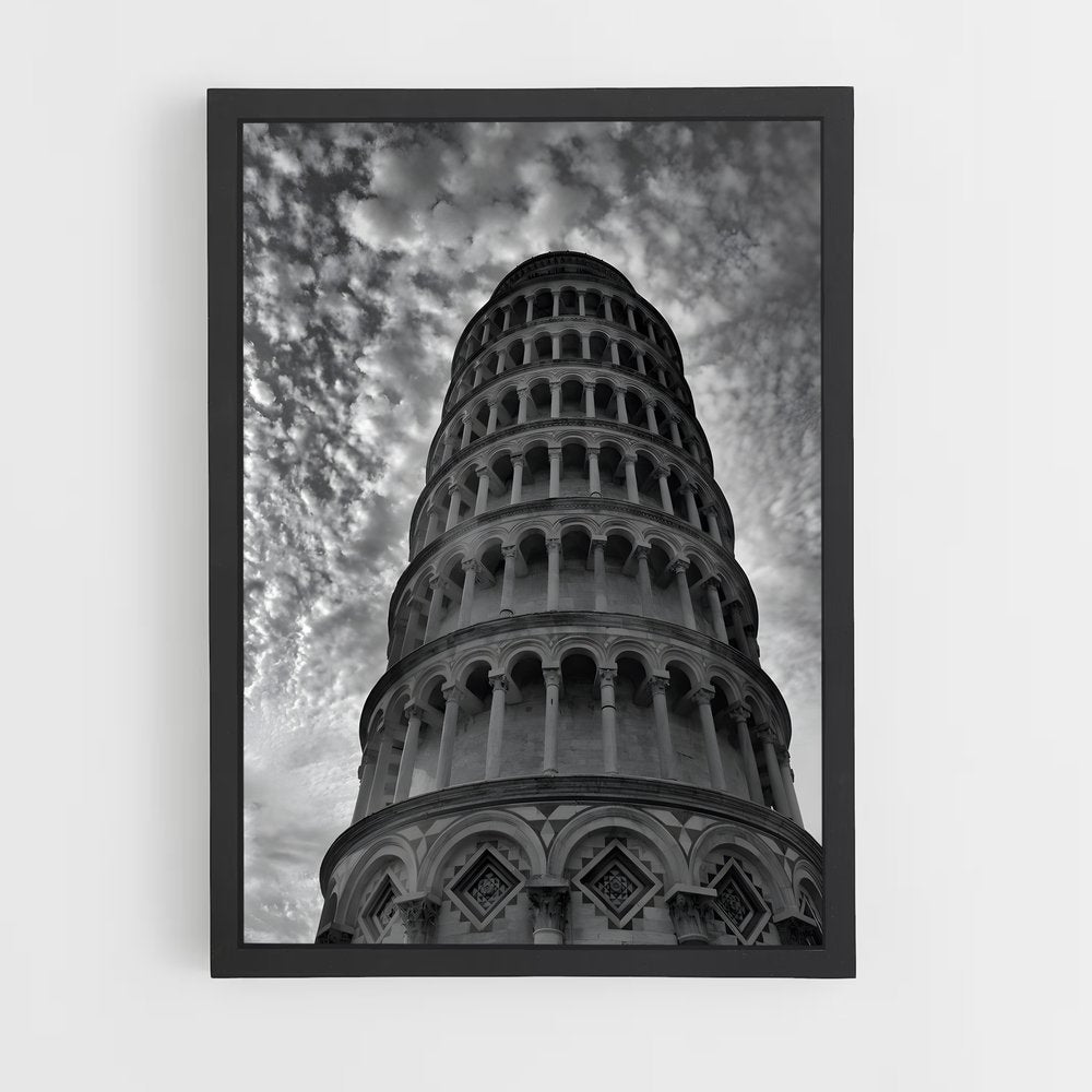 ap-leaning tower pisa-10 cadre Noir