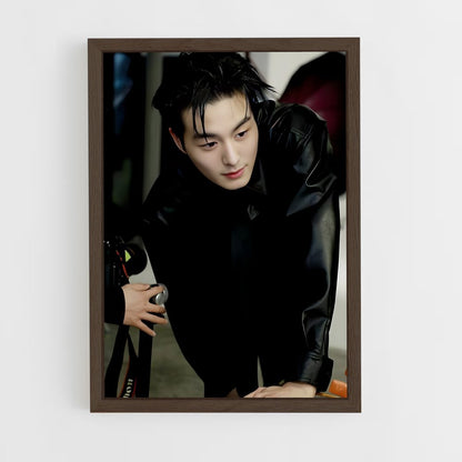 ap-lee guk-joo-4 cadre Bois foncé