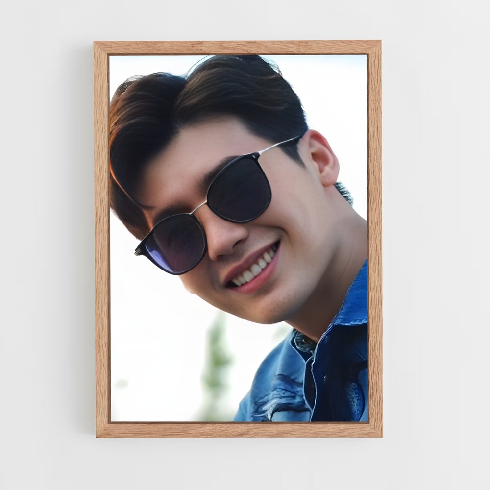 ap-lee jong-suk-6 cadre Bois clair