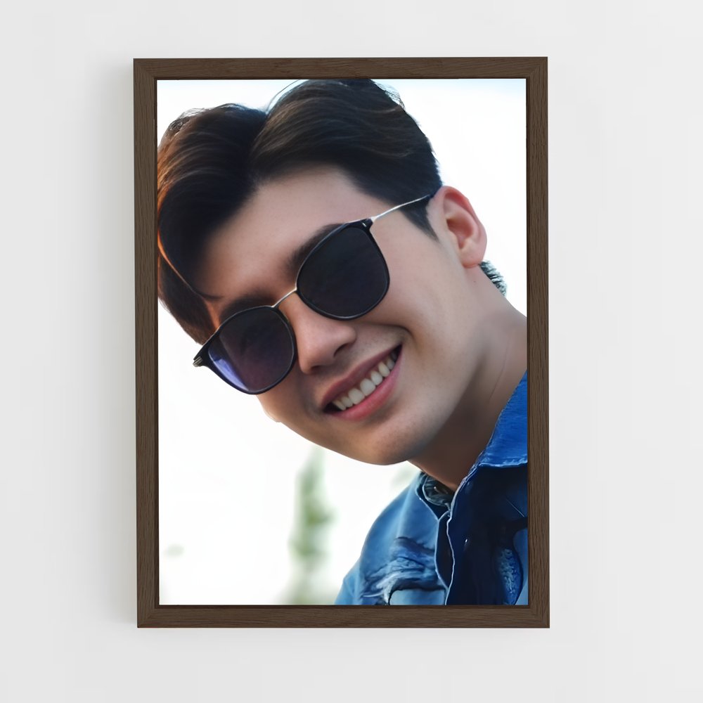 ap-lee jong-suk-6 cadre Bois foncé