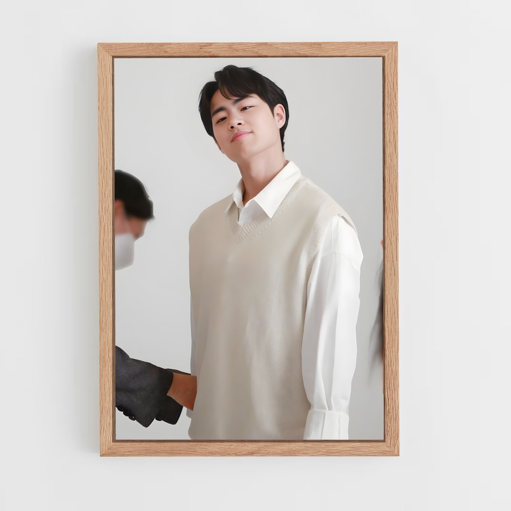 ap-lee kyung-kyu-10 cadre Bois clair