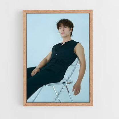 ap-lee kyung-kyu-8 cadre Bois clair