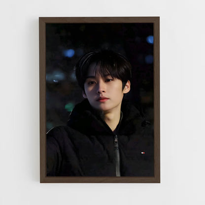 ap-lee min-ho-4 cadre Bois foncé