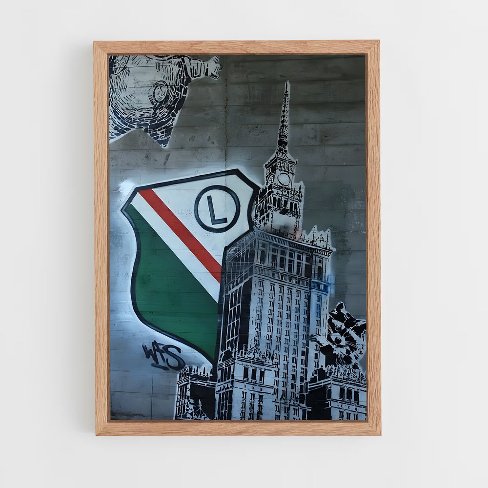 ap-legia warsaw-3 cadre Bois clair