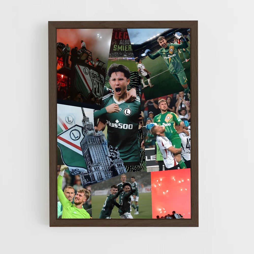 ap-legia warsaw-8 cadre Bois foncé