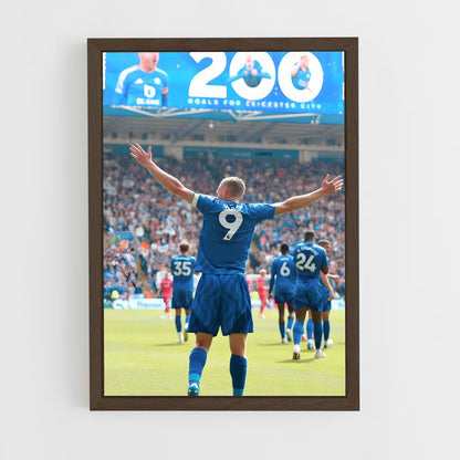 ap-leicester city fc-2 cadre Bois foncé