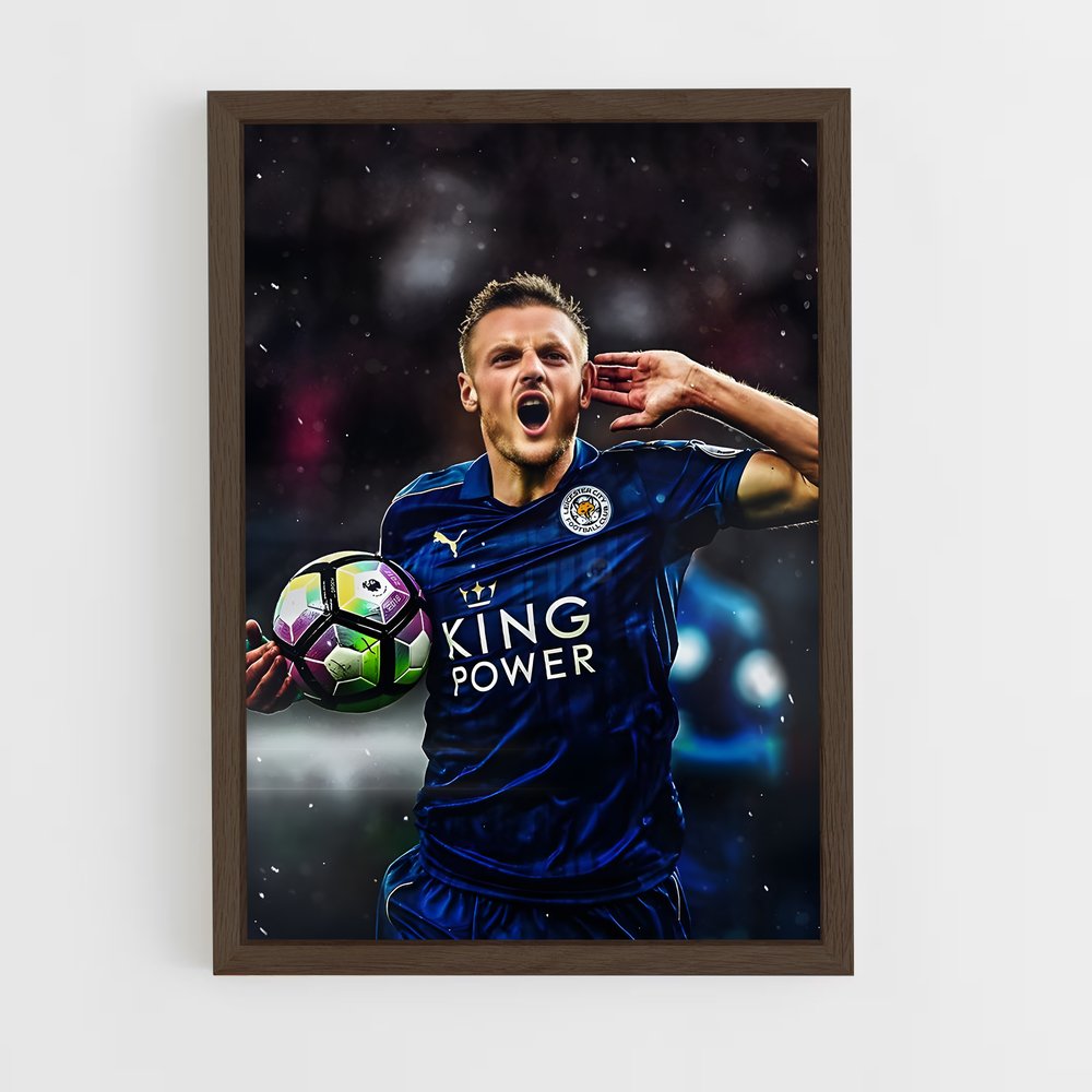 ap-leicester city fc-8 cadre Bois foncé