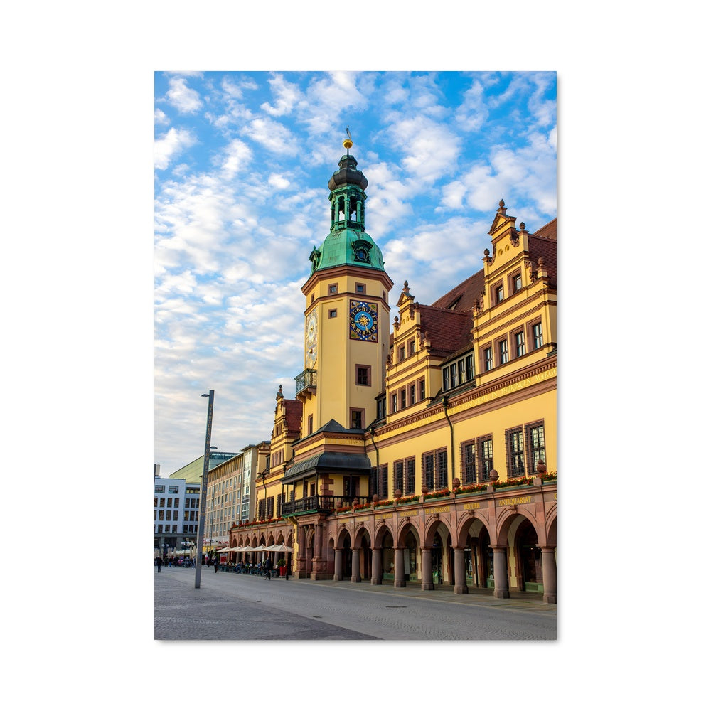 Poster L'Horloge de Leipzig