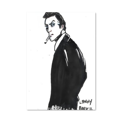 Poster Lenny en Noir et Blanc