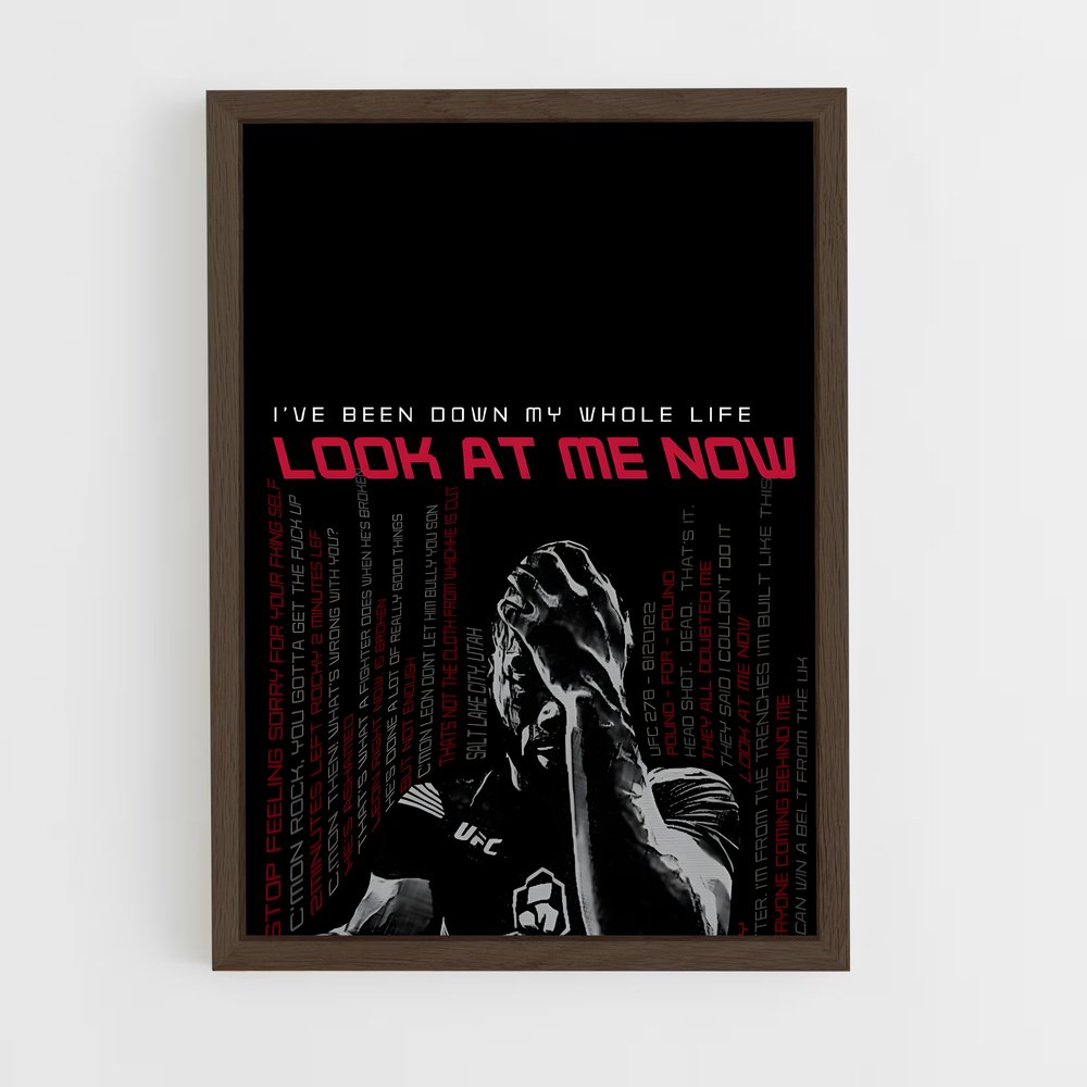 ap-leon edwards-11 cadre Bois foncé