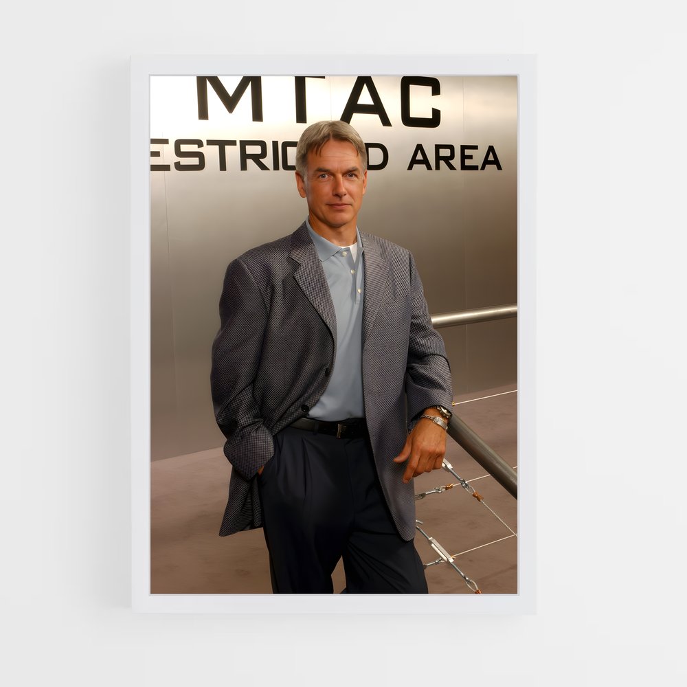 ap-leroy jethro gibbs-1 cadre Blanc