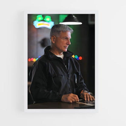 ap-leroy jethro gibbs-5 cadre Blanc