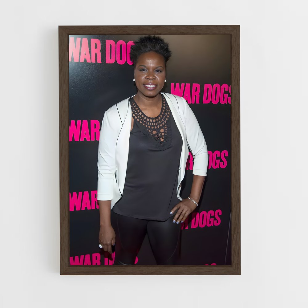 ap-leslie jones-3 cadre Bois foncé