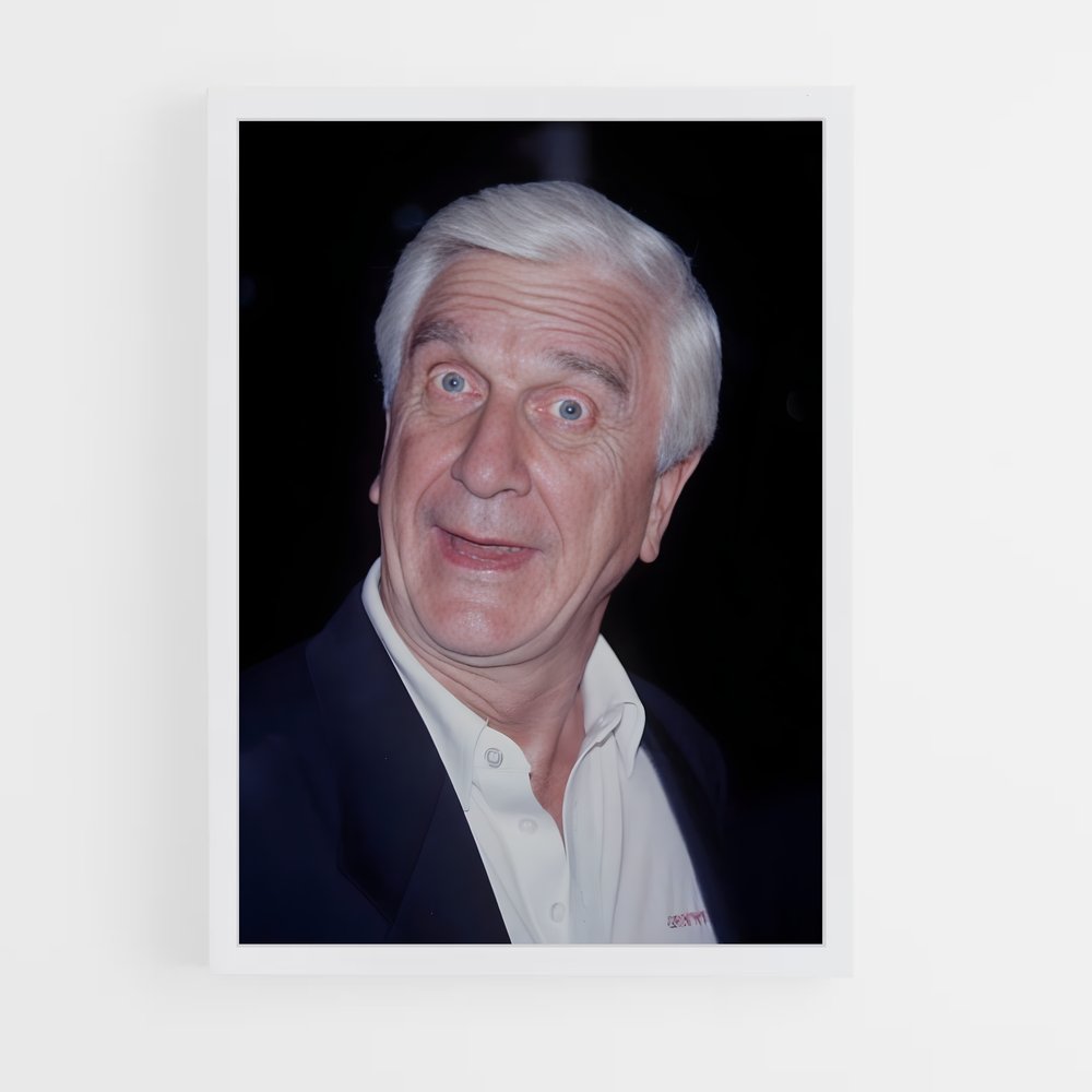 ap-leslie nielsen-3 cadre Blanc