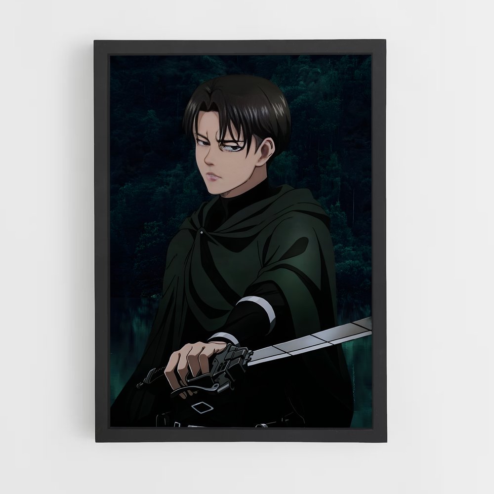 ap-levi ackerman-10 cadre Noir
