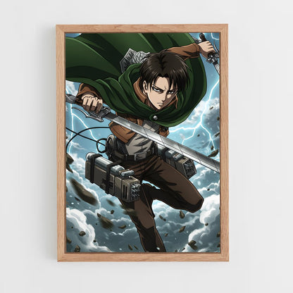ap-levi ackerman-2 cadre Bois clair