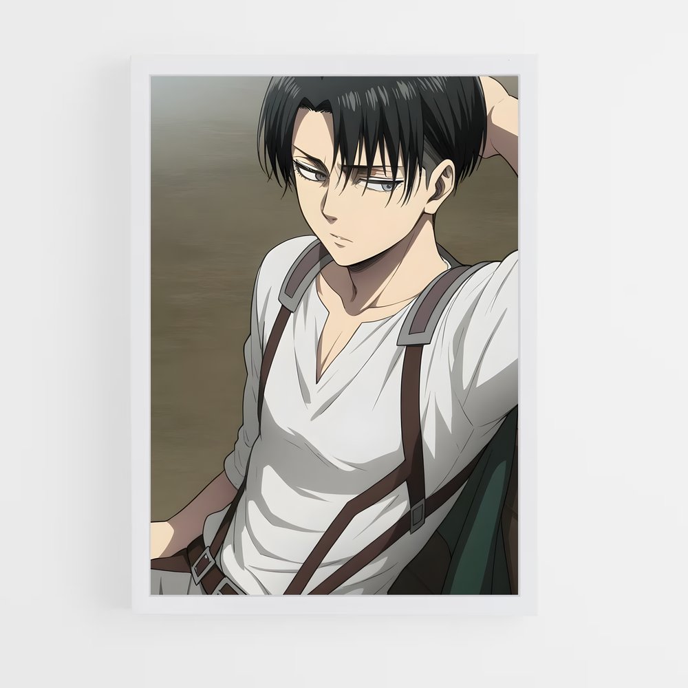 ap-levi ackerman-7 cadre Blanc