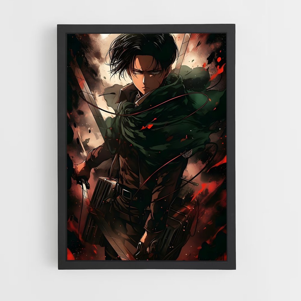 ap-levi ackerman-8 cadre Noir