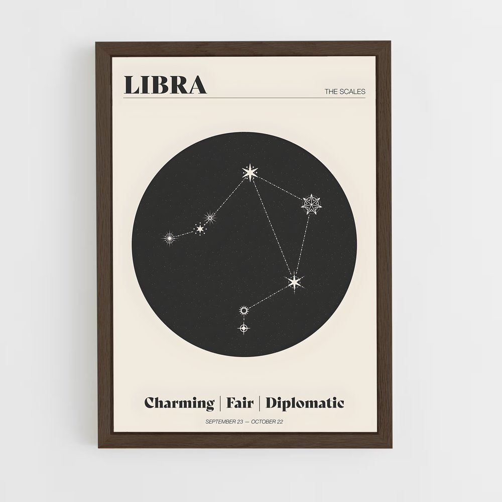 ap-libra-1 cadre Bois foncé