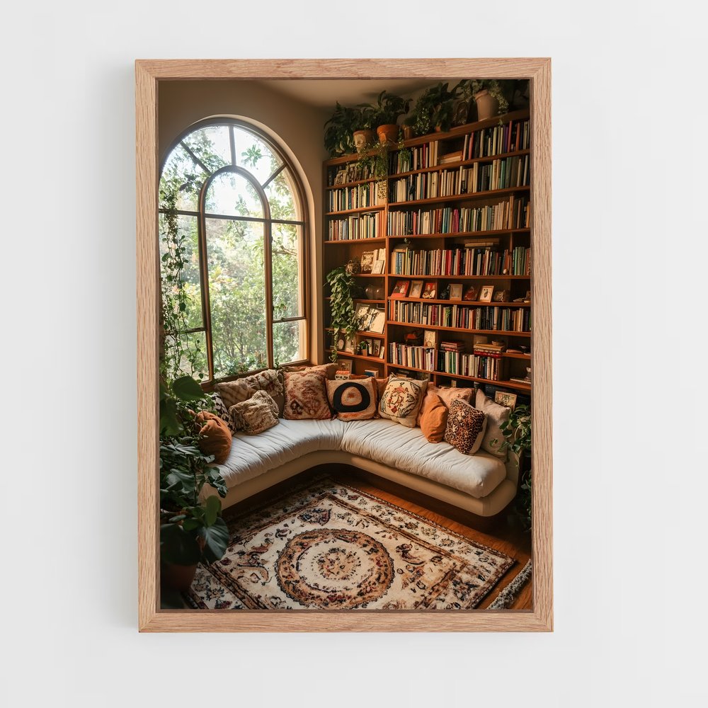 ap-library-14 cadre Bois clair