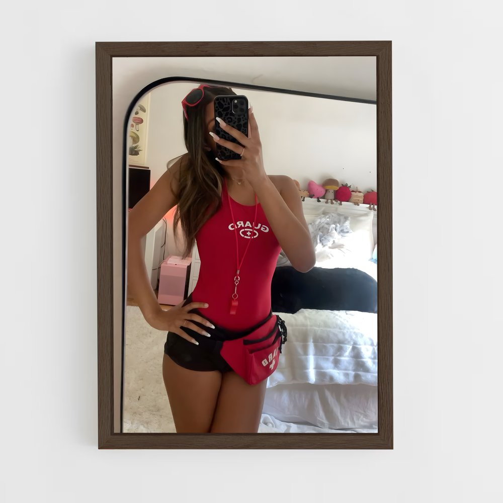 ap-lifeguard-3 cadre Bois foncé
