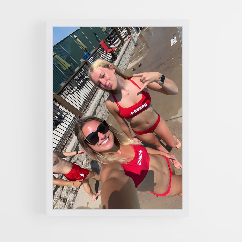 ap-lifeguard-4 cadre Blanc