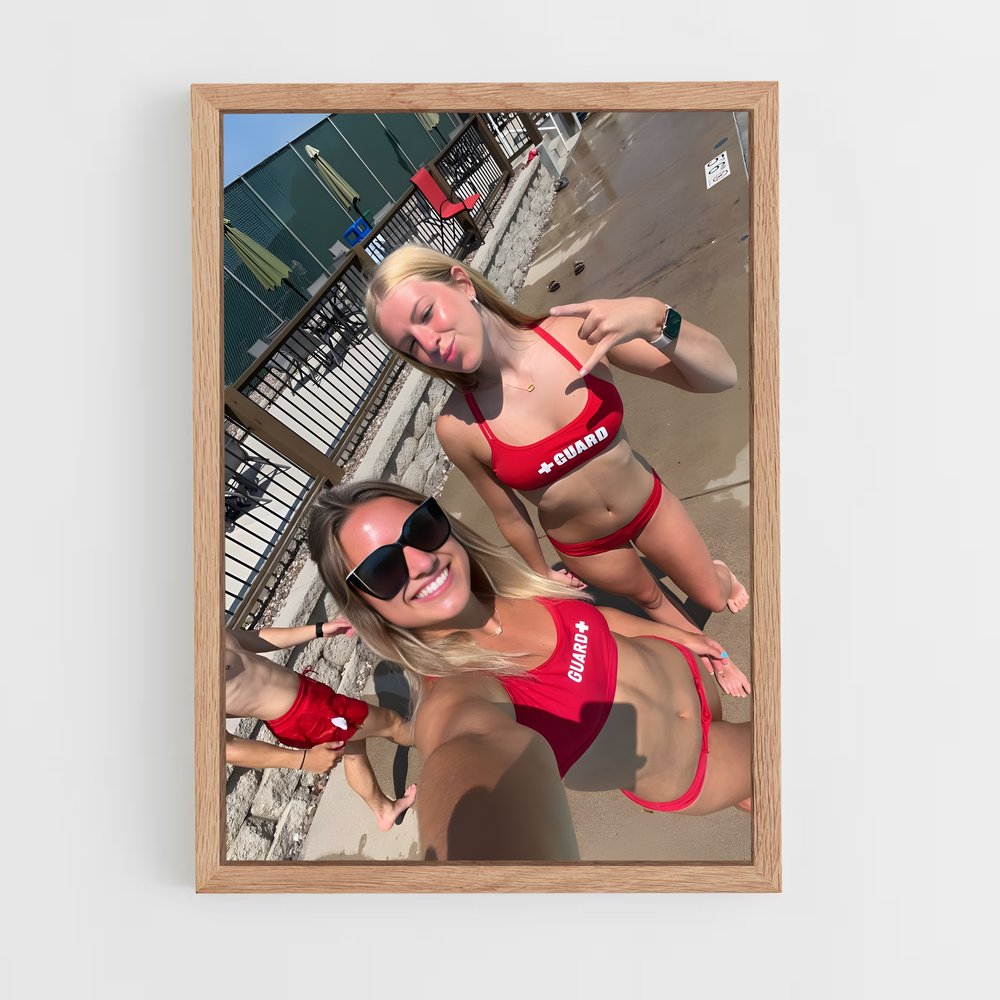 ap-lifeguard-4 cadre Bois clair