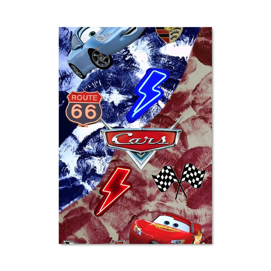 Poster Lightning mcqueen cars 81372