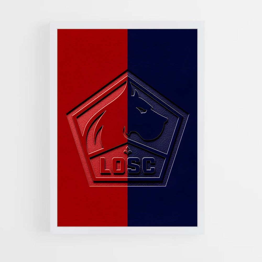 ap-lille osc-6 cadre Blanc