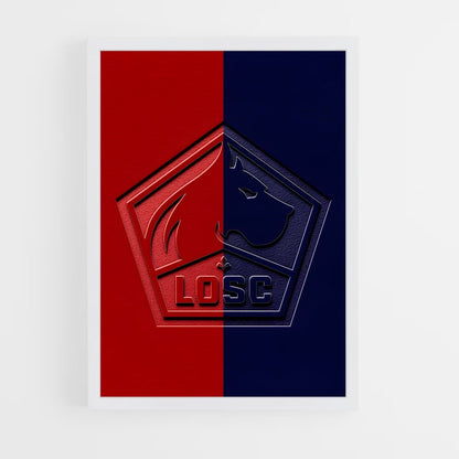 ap-lille osc-6 cadre Blanc