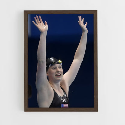 ap-lilly king-2 cadre Bois foncé