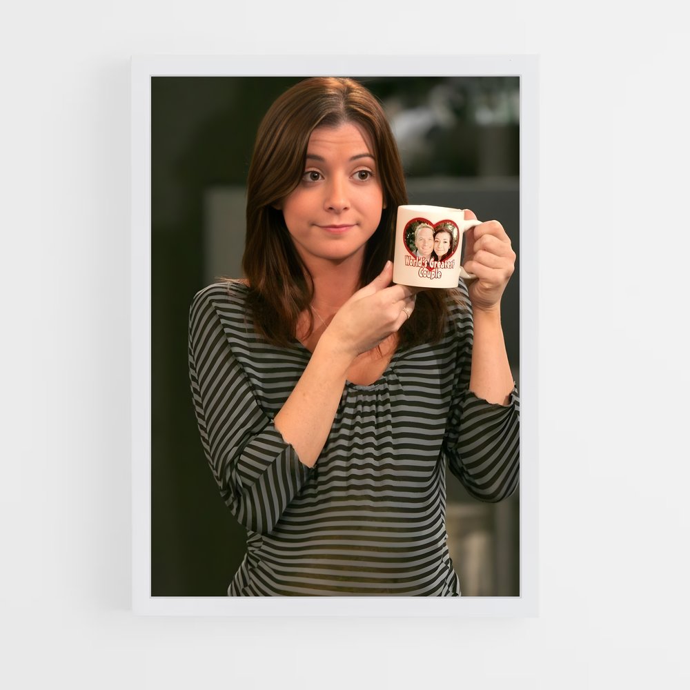 ap-lily aldrin-3 cadre Blanc