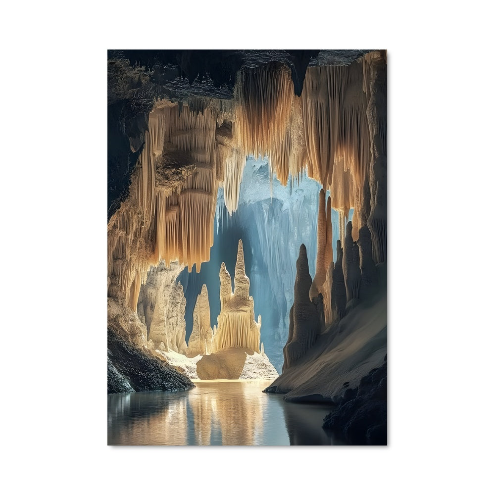 Poster Reflets de Grotte