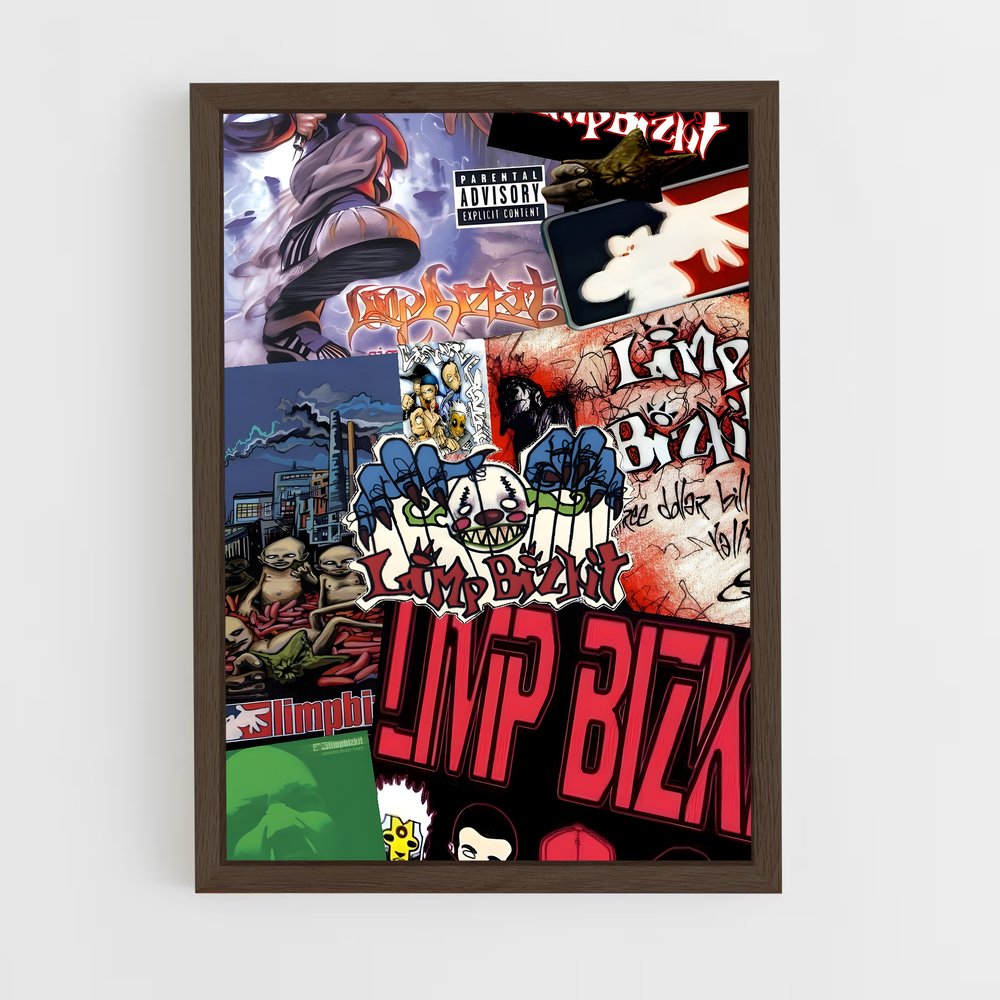 ap-limp bizkit-3 cadre Bois foncé