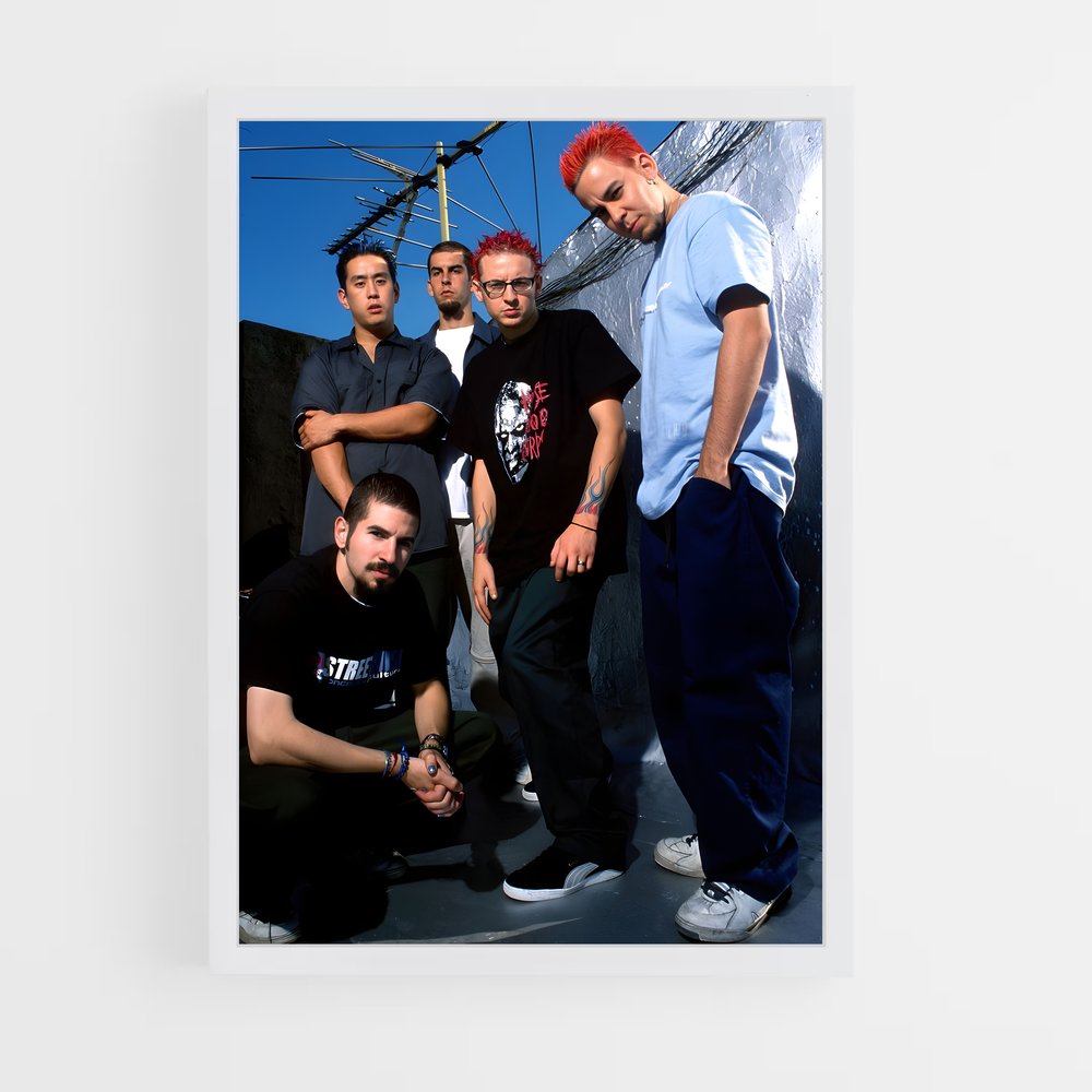 ap-linkin park-2 cadre Blanc
