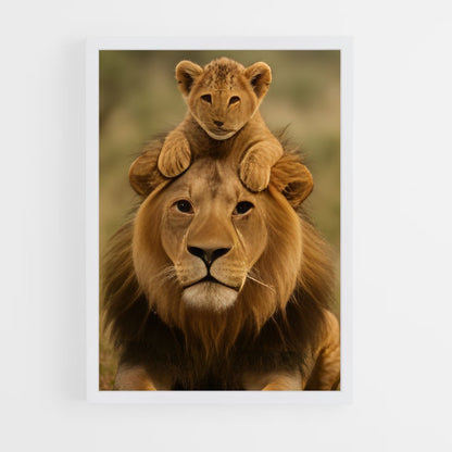 ap-lion-10 cadre Blanc