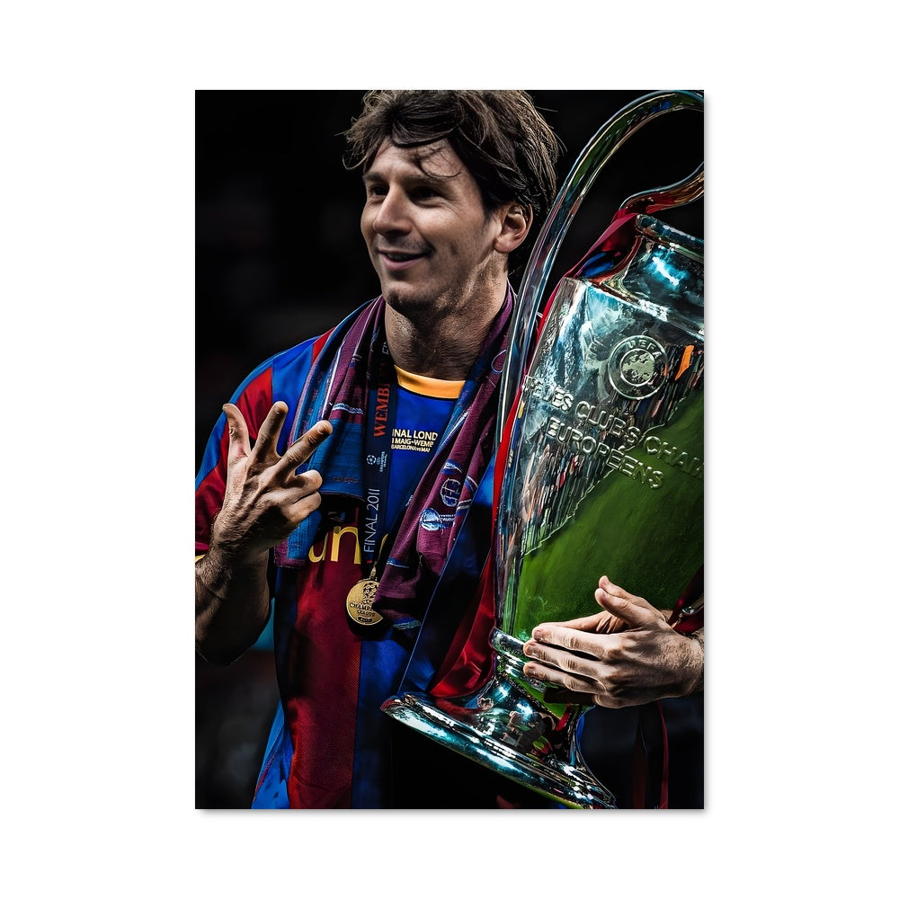 Poster L'Art de Messi