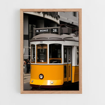 ap-lisbon tram 28-4 cadre Bois clair
