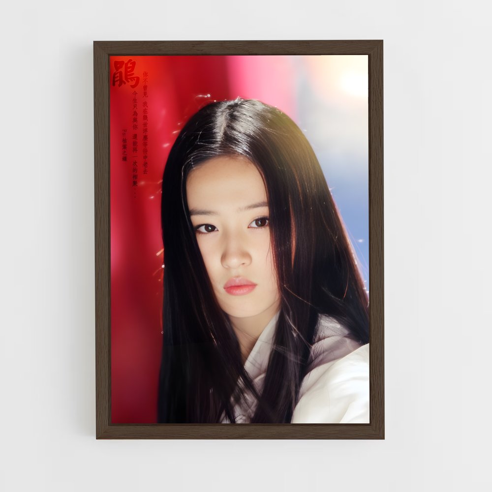ap-liu yifei-1 cadre Bois foncé