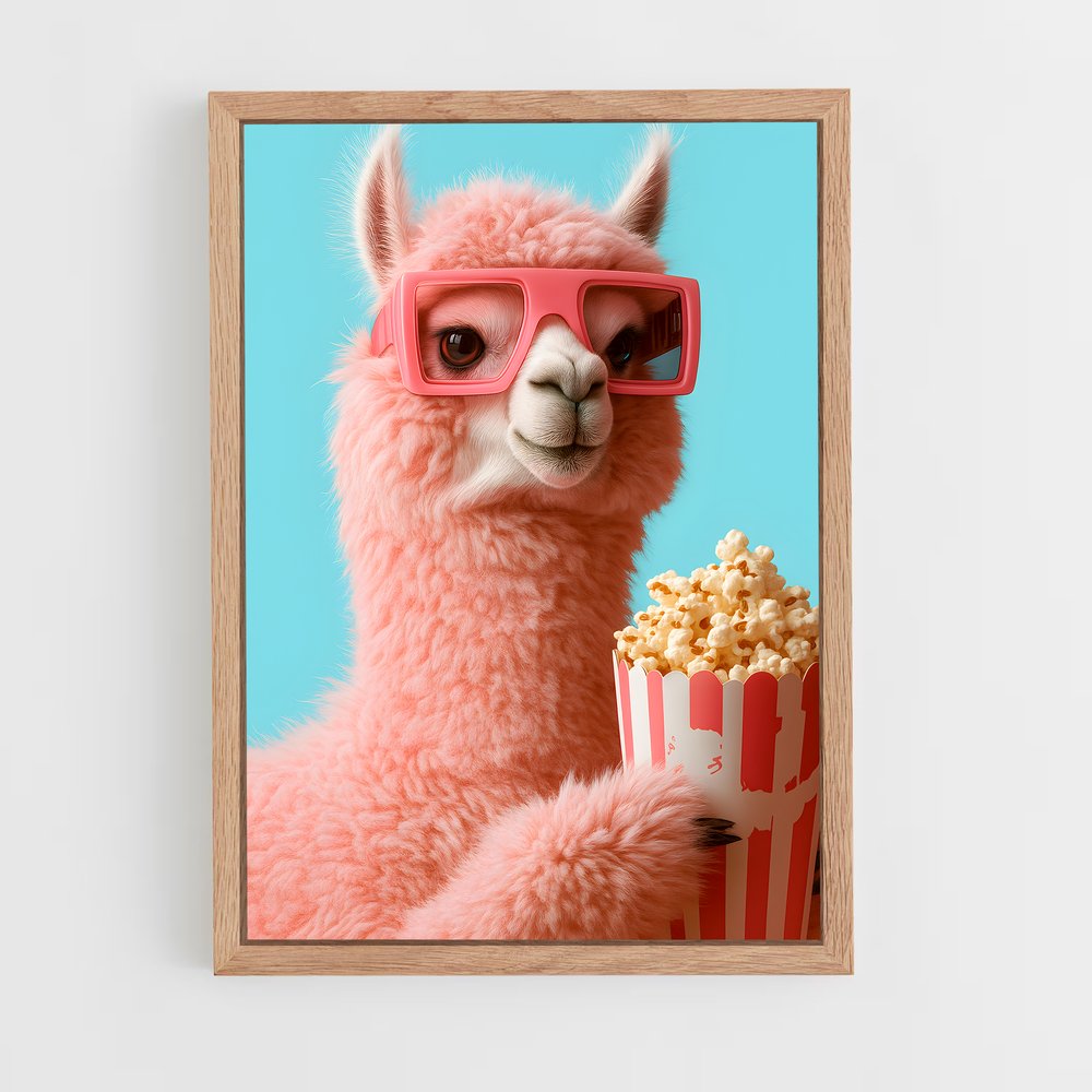 ap-llama-4 cadre Bois clair