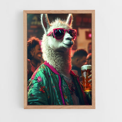 ap-llama-5 cadre Bois clair