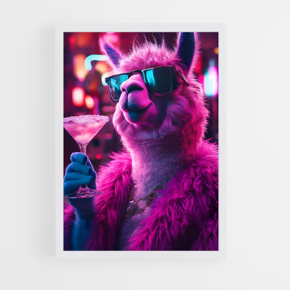 ap-llama-7 cadre Blanc