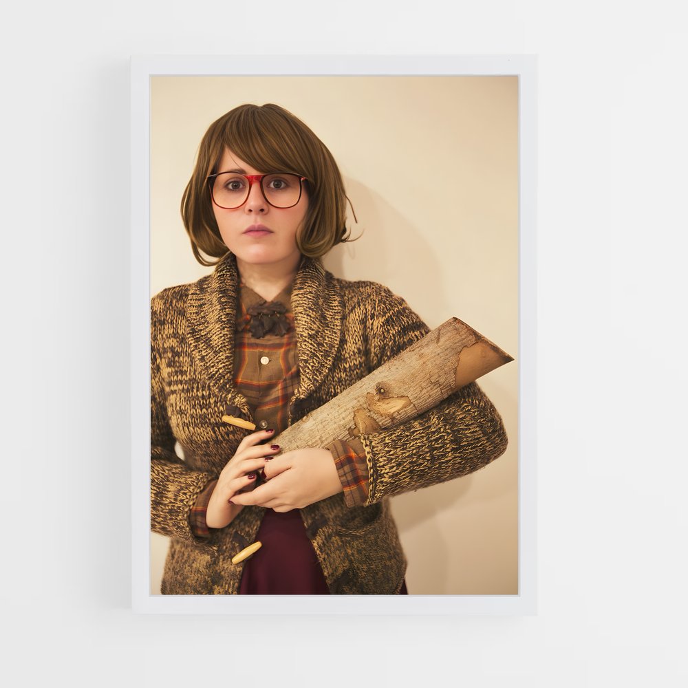 ap-log lady-1 cadre Blanc