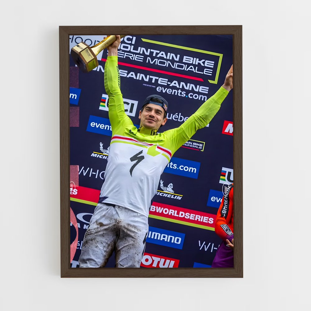 ap-loic bruni-1 cadre Bois foncé