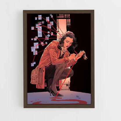 ap-lois lane-1 cadre Bois foncé
